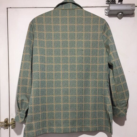 VINTAGE PLAID BELTED PANTSUITS SIZE S/M - Picture 5 of 11